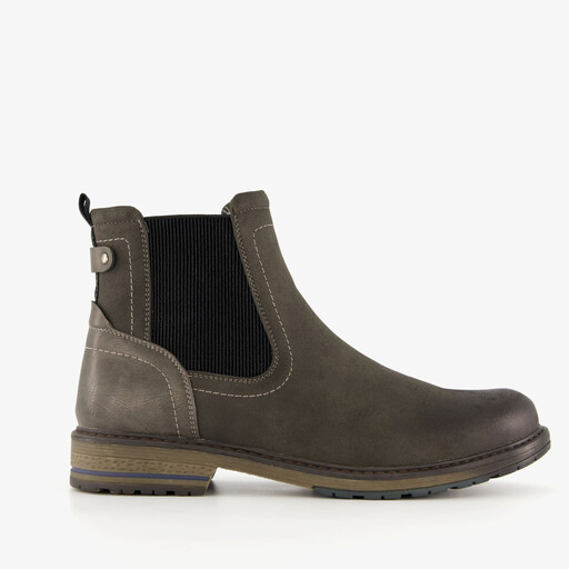 Heren Chelsea boots grijs