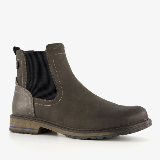 Heren Chelsea boots grijs