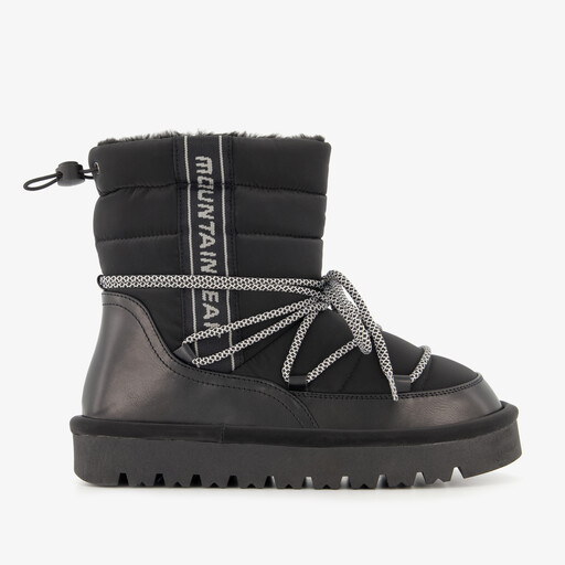 Gevoerde dames snowboots zwart