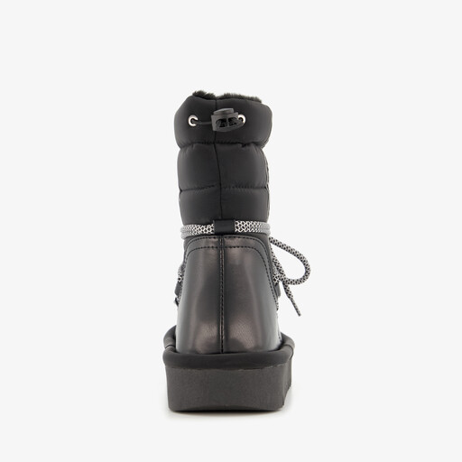 Gevoerde dames snowboots zwart