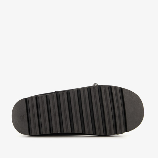 Gevoerde dames snowboots zwart