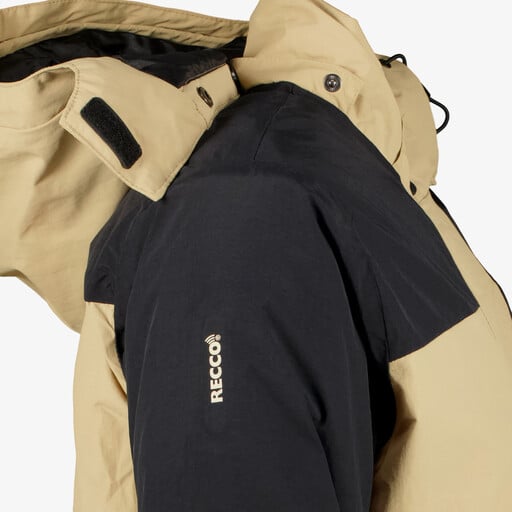 Heren ski-jas beige 10000 mm waterkolom