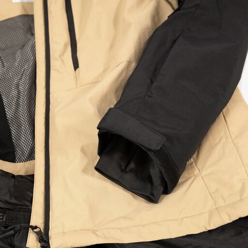 Heren ski-jas beige 10000 mm waterkolom