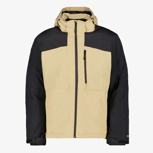 Heren ski-jas beige 10000 mm waterkolom