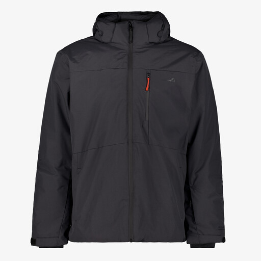 Heren ski-jas zwart 8000 mm waterkolom