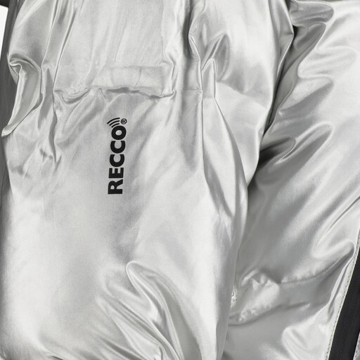 Kinder ski-jas zilver 10000 mm waterkolom