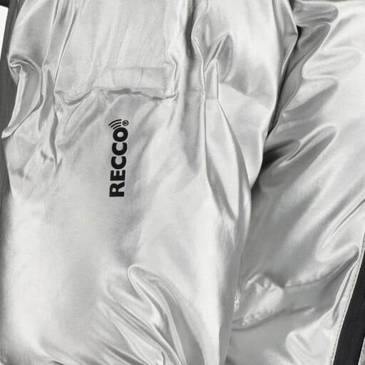 Kinder ski-jas zilver 10000 mm waterkolom