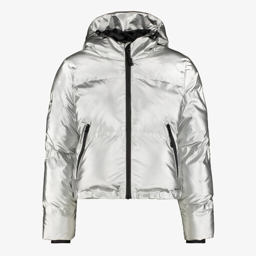 Kinder ski-jas zilver 10000 mm waterkolom
