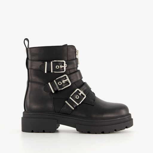 Dames biker boots zwart