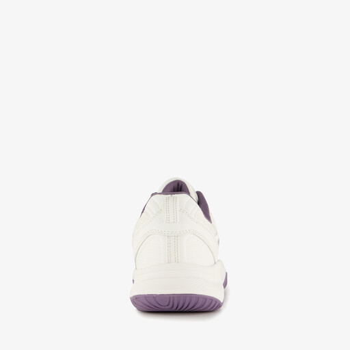Dames padelschoenen wit paars