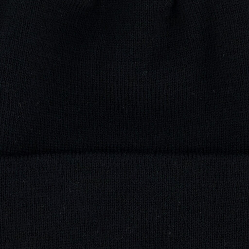 Gebreide heren muts zwart