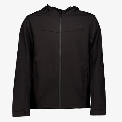 Heren softshell jas zwart