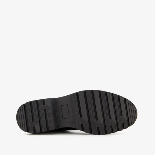 Dames croco boots zwart