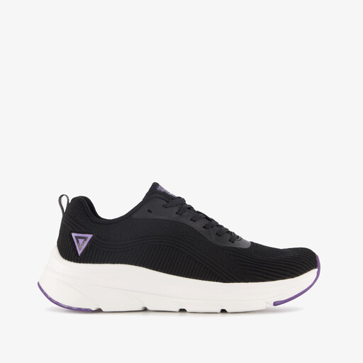 Dames fitnessschoenen zwart paars