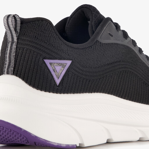 Dames fitnessschoenen zwart paars