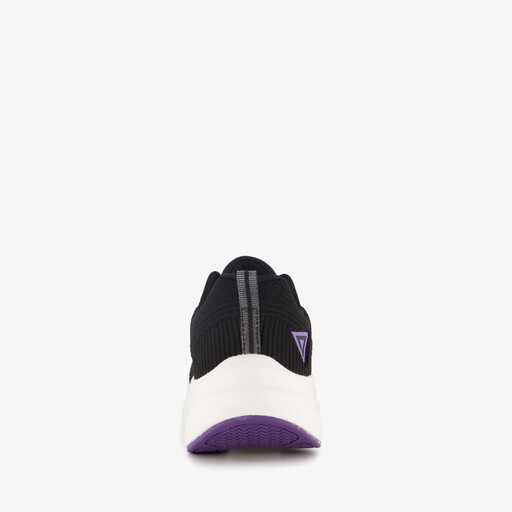 Dames fitnessschoenen zwart paars