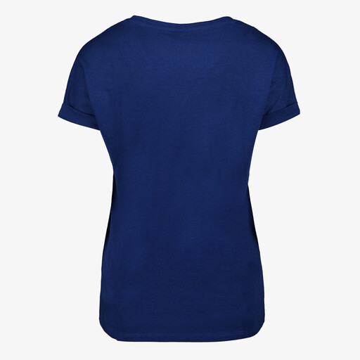 Dames t-shirt donkerblauw