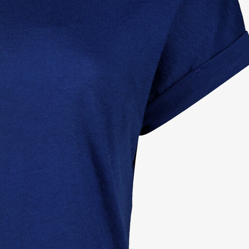 Dames t-shirt donkerblauw