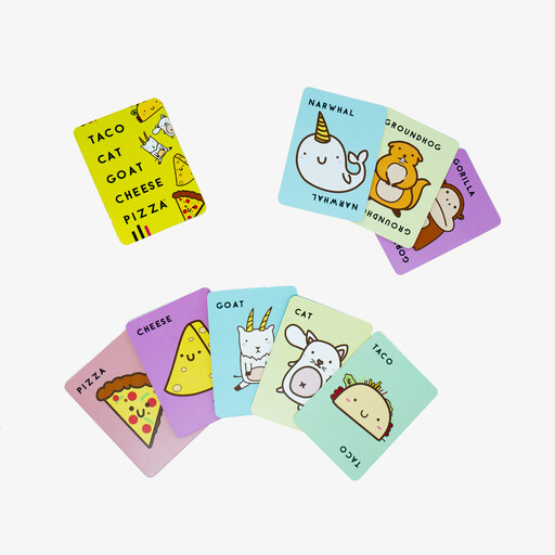 Taco Cat Goat Cheese Pizza kaartspel