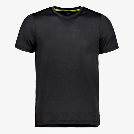 Dry heren sport T-shirt zwart