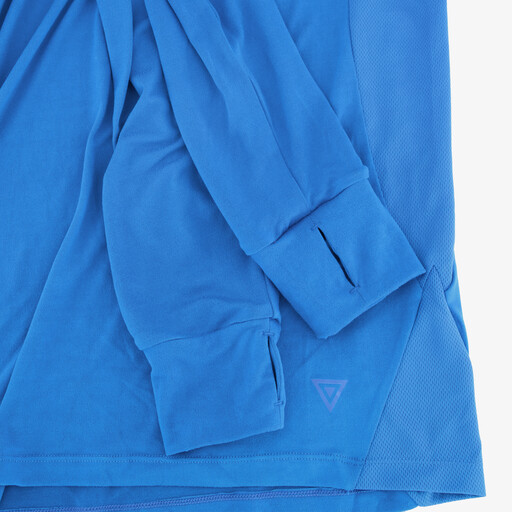 Dry heren hardloop pully blauw