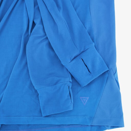 Dry heren hardloop pully blauw