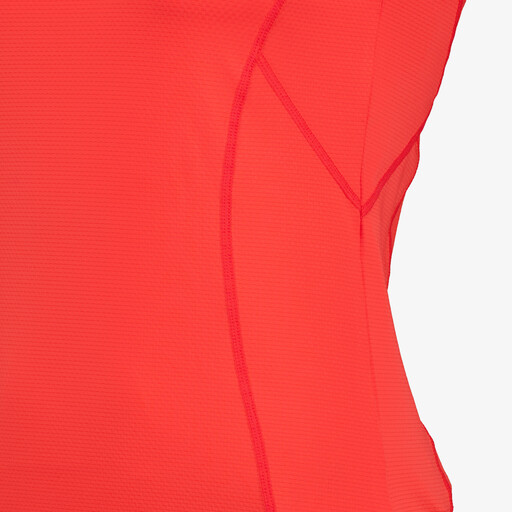 Dry dames hardloop T-shirt koraalroze