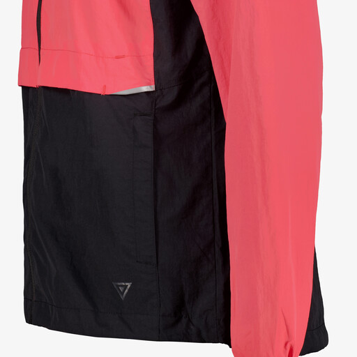 Dames hardloopjas roze zwart