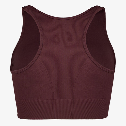 Seamless dames yoga BH bordeauxrood