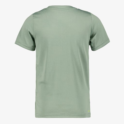 Dry jongens sport T-shirt met opdruk groen