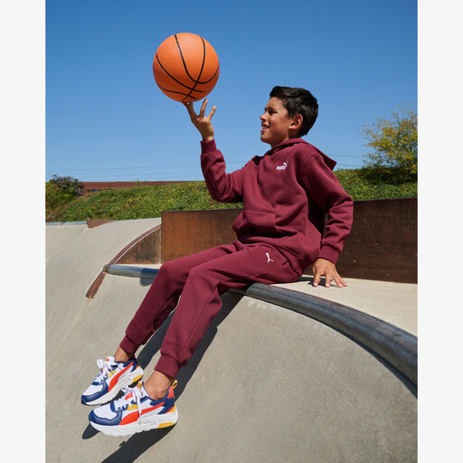 Essentials Small Logo kinder hoodie rood