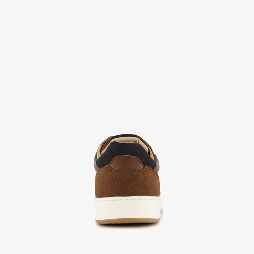 Heren sneakers cognac