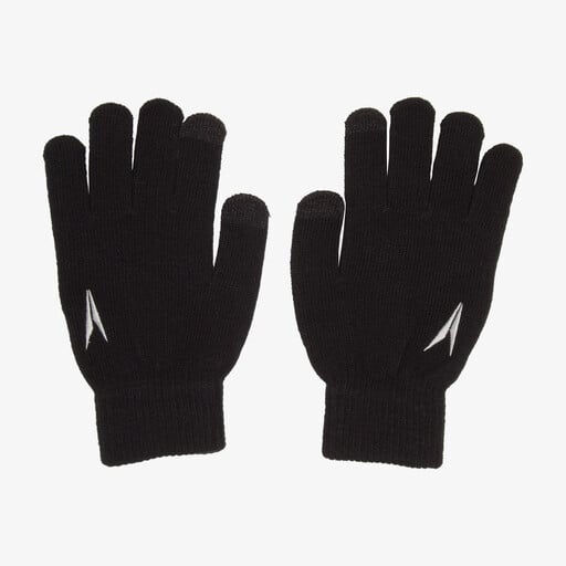 Kinder voetbalhandschoenen zwart