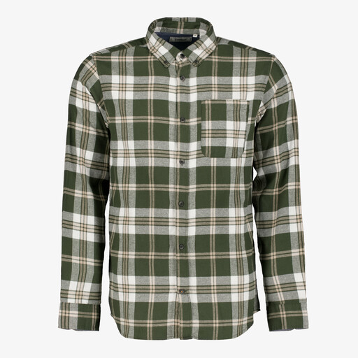 Heren overhemd groen