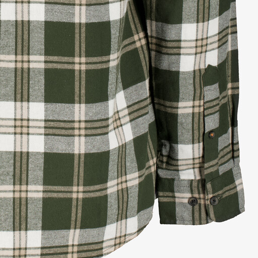 Heren overhemd groen