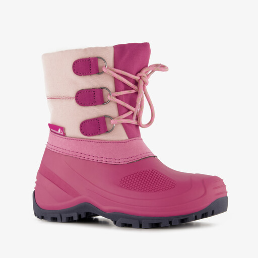 Gevoerde kinder snowboots roze