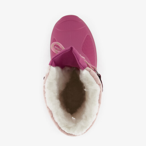 Gevoerde kinder snowboots roze
