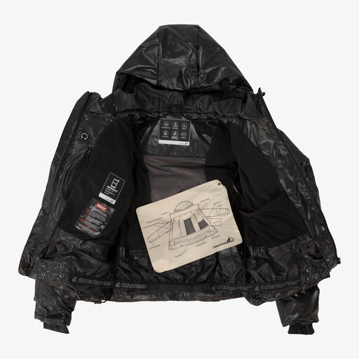 Dames ski-jas zwart 10000 mm waterkolom