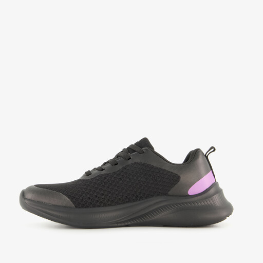 Dames fitnessschoenen zwart paars