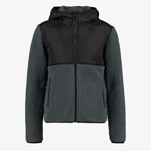 Jongens fleece vest blauw