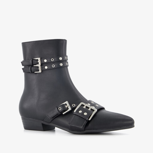 Dames biker boots zwart