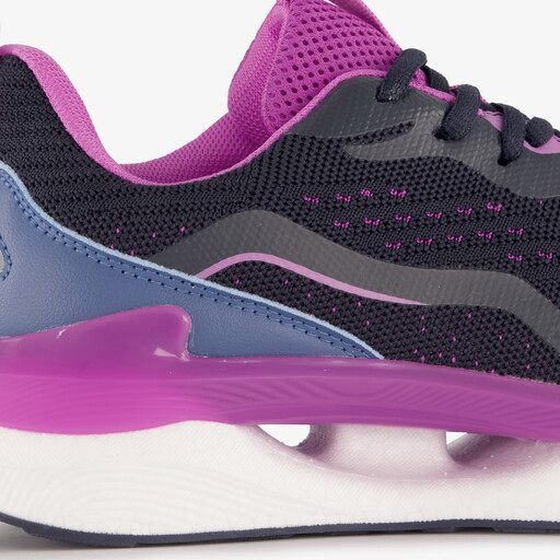 Dames hardloopschoenen zwart roze