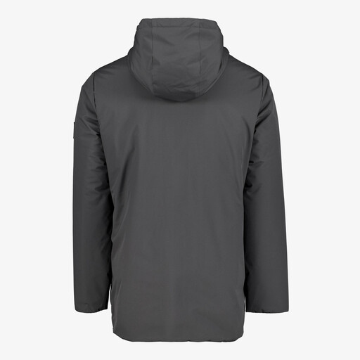 Heren parka winterjas grijs
