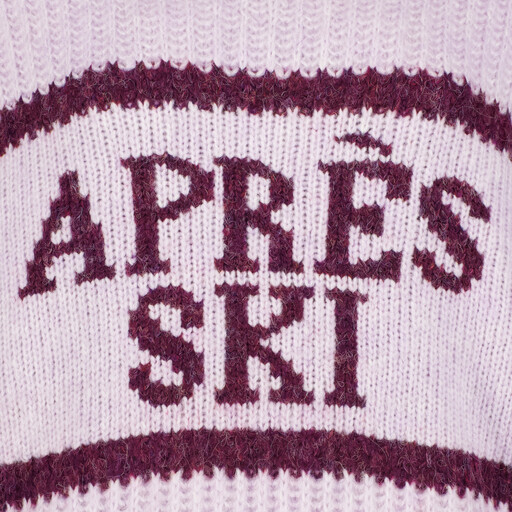 Dames apres ski trui roze