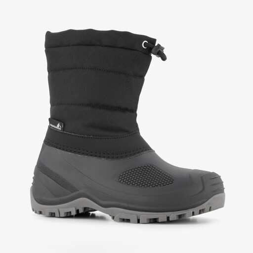 Gevoerde kinder snowboots zwart