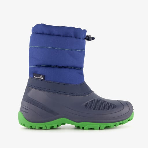 Gevoerde kinder snowboots blauw