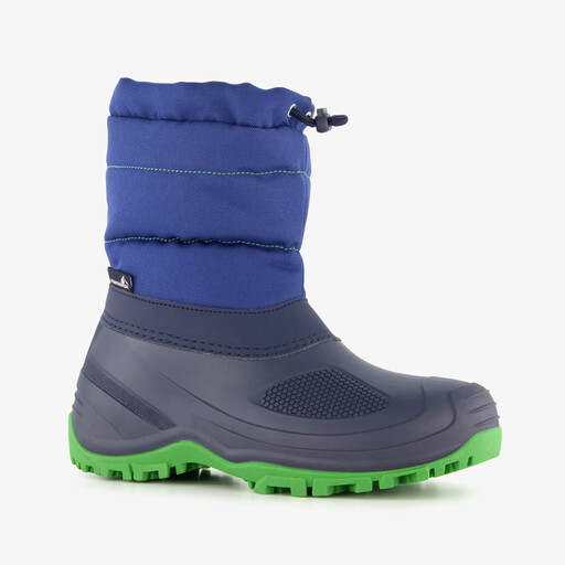 Gevoerde kinder snowboots blauw