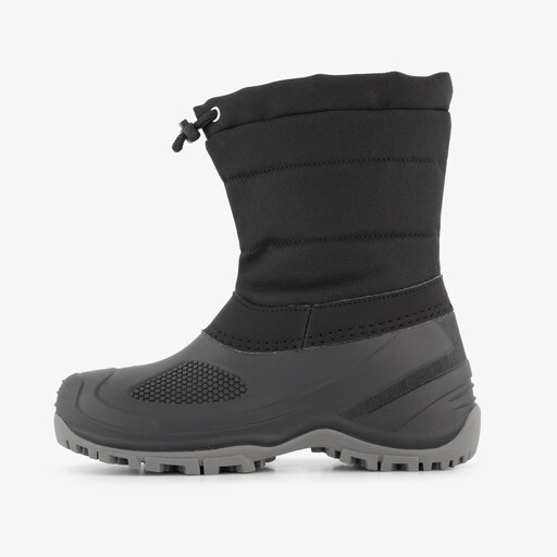 Gevoerde kinder snowboots zwart