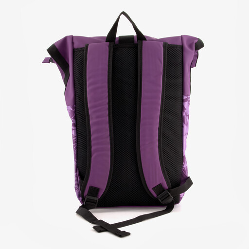 Roltop rugzak paars 14 liter