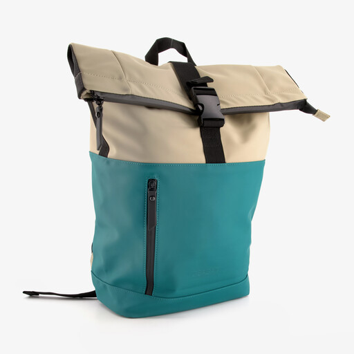 Roltop rugzak blauw 20 liter
